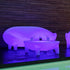 Pack x1 Low Coffee table Martinica + x2 Aruba seats