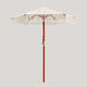 Macramé parasol BINIBECA for outdoor use ø210x229cm