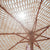Macramé parasol BINIBECA for outdoor use ø210x229cm