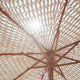 Macramé parasol BINIBECA for outdoor use ø210x229cm