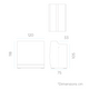 Pack x1 bar Sicilia + x2 Round high stool Corfu 74
