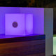 Square speaker with light Cuby 45 Play