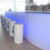 Illuminated straight bar Creta 120 cm.