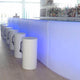 Illuminated straight bar Creta 120 cm.