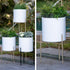 PLANT HOLDER LIFT + HORTENSIA 30 WHITE