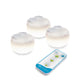 CHERRY MINI Portable Rechargeable Bulb (Pack 3 bulbs)