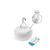 Wireless floor lamp SANTORINI white colour