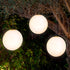 SPHERICAL PENDANT LAMP WITH RECHARGEABLE BATTERY PIANETA