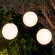 SPHERICAL PENDANT LAMP WITH RECHARGEABLE BATTERY PIANETA