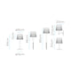 GRETA solar lamp (5 Lamps in 1) - Black colour