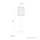 Floor lamp Carmen 110