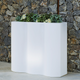Rectangular pot with light  PALMERA