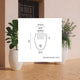 ALOE 45 round plant pot with light