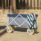 BAIA BLU Multi-purpose Folding Trolley for the Beach, Camping and Garden