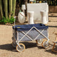 BAIA BLU Multi-purpose Folding Trolley for the Beach, Camping and Garden