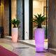 Lighted pot BAMBÚ 90