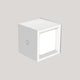 Square cordless wall light for indoor use BOX 8