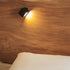 Square cordless wall light for indoor use BOX 8