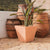 Square pot CLAVEL 40