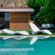 COZUMEL LOUNGER FOR SWIMMING POOLS, HOTELS AND BEACH CLUB