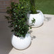 Round DALIA 30 flowerpot