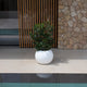 Round DALIA 30 flowerpot