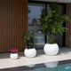 Round DALIA 30 flowerpot