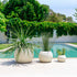 Round DALIA 70 flowerpot