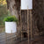 PLANT HOLDER LIFT + HORTENSIA 30 WHITE