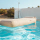 HEAVY DUTY INFLATABLE LOUNGER FOR GARDEN AND POOL  (FLOATING) ILLETES