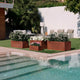Square pot JARA 80 x 40