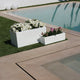 Square pot JARA 80 x 40