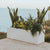 Square pot JARA 100 x 35