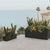 Square pot JARA 100 x 35