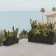 Square pot JARA 100 x 35