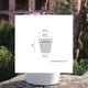 Giant pot MAGNOLIA 120