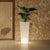 Tall planter with light MELISA 50