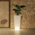 Tall planter with light MELISA 50