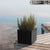 Square pot NARCISO 35
