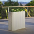 Rectangular pot with light  PALMERA