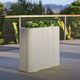 Rectangular pot with light  PALMERA