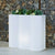 Rectangular pot with light  PALMERA