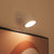 ROLL 8 round cordless wall light for indoor use