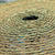 Wooden parasol with esparto grass cover for outdoor use MAUI 220