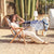 STRIPED FOLDING CHAIR  - AGUABLAVA