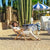STRIPED FOLDING CHAIR  - AGUABLAVA