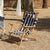 STRIPED FOLDING CHAIR  - AGUABLAVA