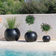 Round DALIA 50 flowerpot