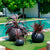 Round DALIA 50 flowerpot