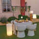 Illuminated bottle rack PALMA 70